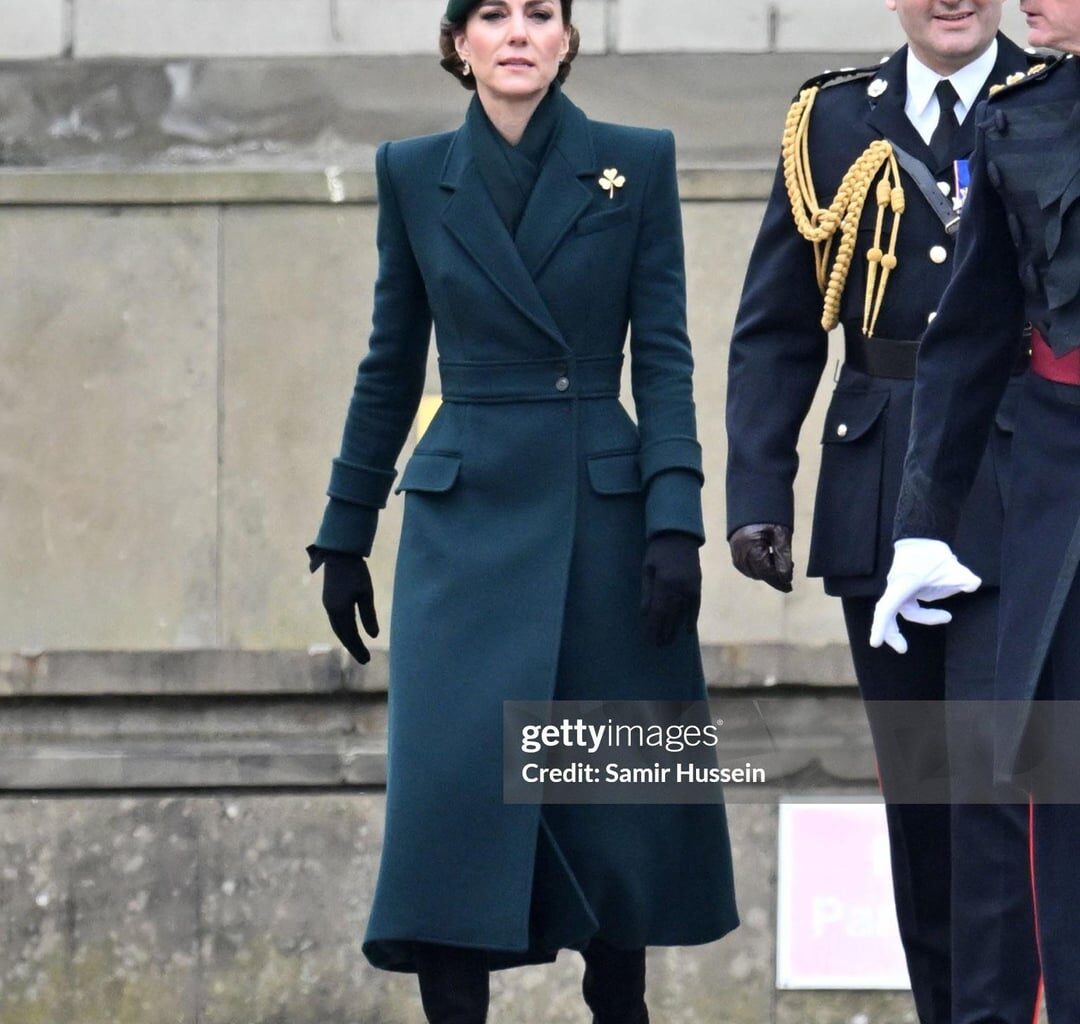 Kate at the 2025 Irish Guards' St. Patrick's Day Parade