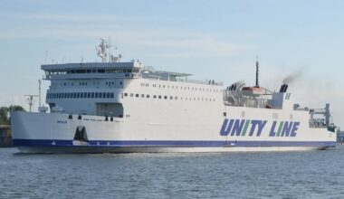 Ex-Unity Line ferry sold to Greece's A-Ships