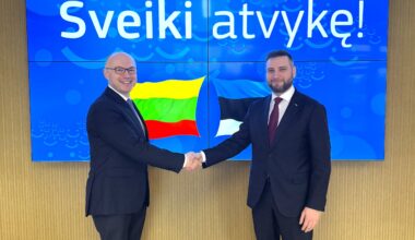 Lithuanian and Estonian Transport Ministers meet in Tallinn to discuss the implementation of Rail Baltica project