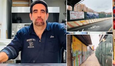 Monster fence for chaotic MTA project killing NYC businesses: 'We are helpless'