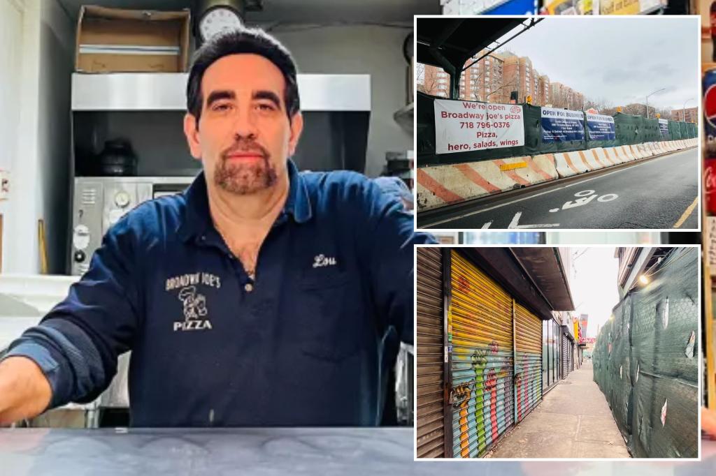 Monster fence for chaotic MTA project killing NYC businesses: 'We are helpless'