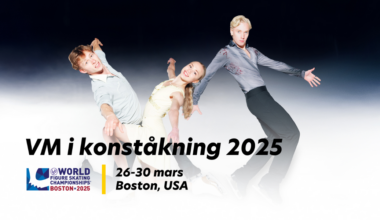 VM i konståkning startar i Boston – Sverige siktar på OS-platser