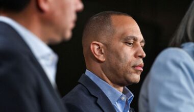 ‘Use your power’: Hakeem Jeffries at a crossroads as Democrats urgently search for strategy