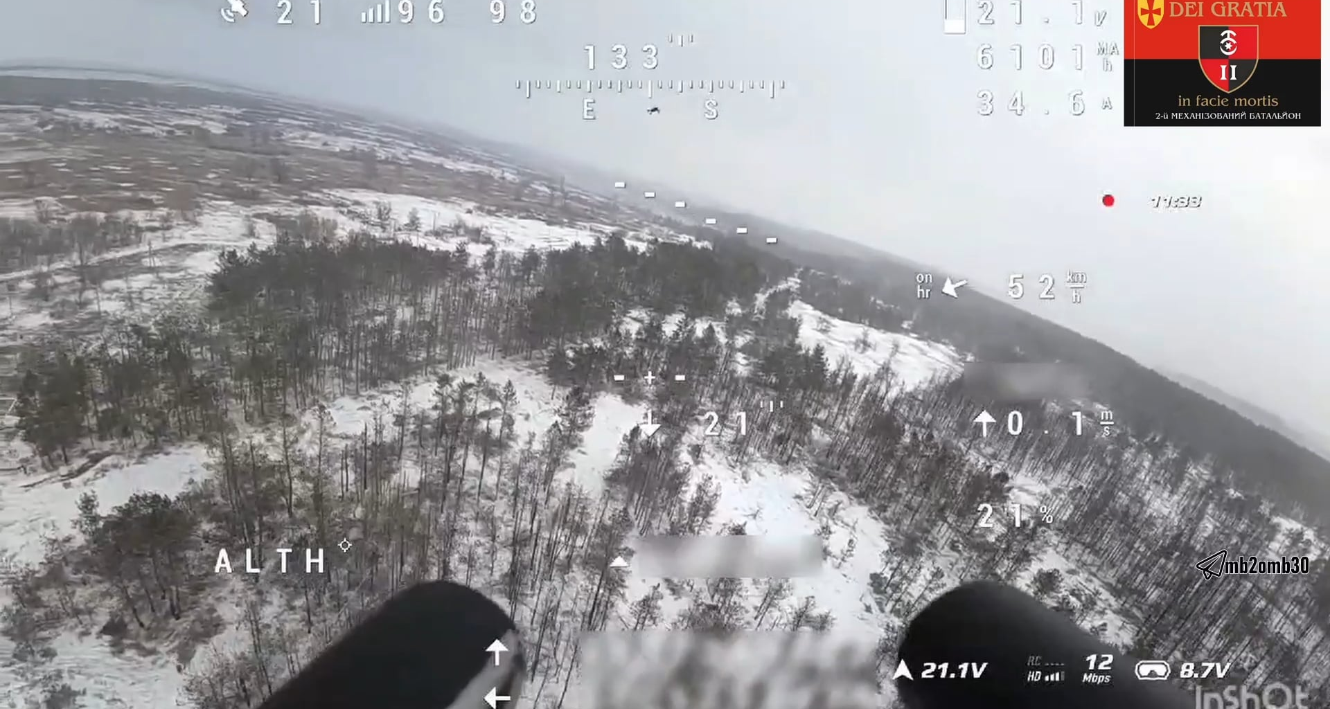 Ukrainian shotgun-drone is entertaining us with more russian Mavic-kills [2nd mechanized Bataillon, 30th mechanized Brigade, March 2025]