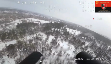 Ukrainian shotgun-drone is entertaining us with more russian Mavic-kills [2nd mechanized Bataillon, 30th mechanized Brigade, March 2025]