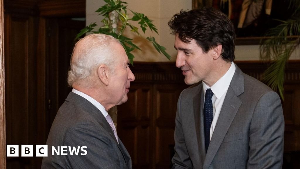 King Charles has met Canadian Prime Minister Justin Trudeau, under the shadow of inflammatory statements made about Canada by US President Donald Trump