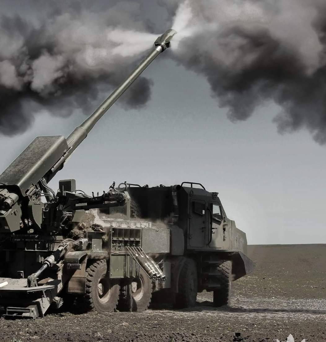 Ukrainian Bohdana 155 mm self-propelled howitzer Defense Express Spain Supplied Ukraine with €200M in Shells and Mines Alongside Military Aid