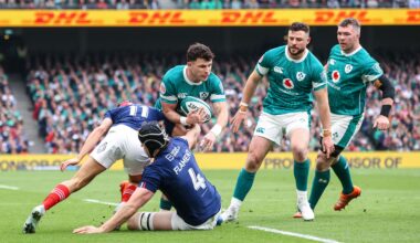 France overcome weakened Irish