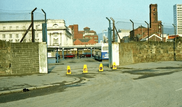 Oxford Street bus station, 32 years ago
