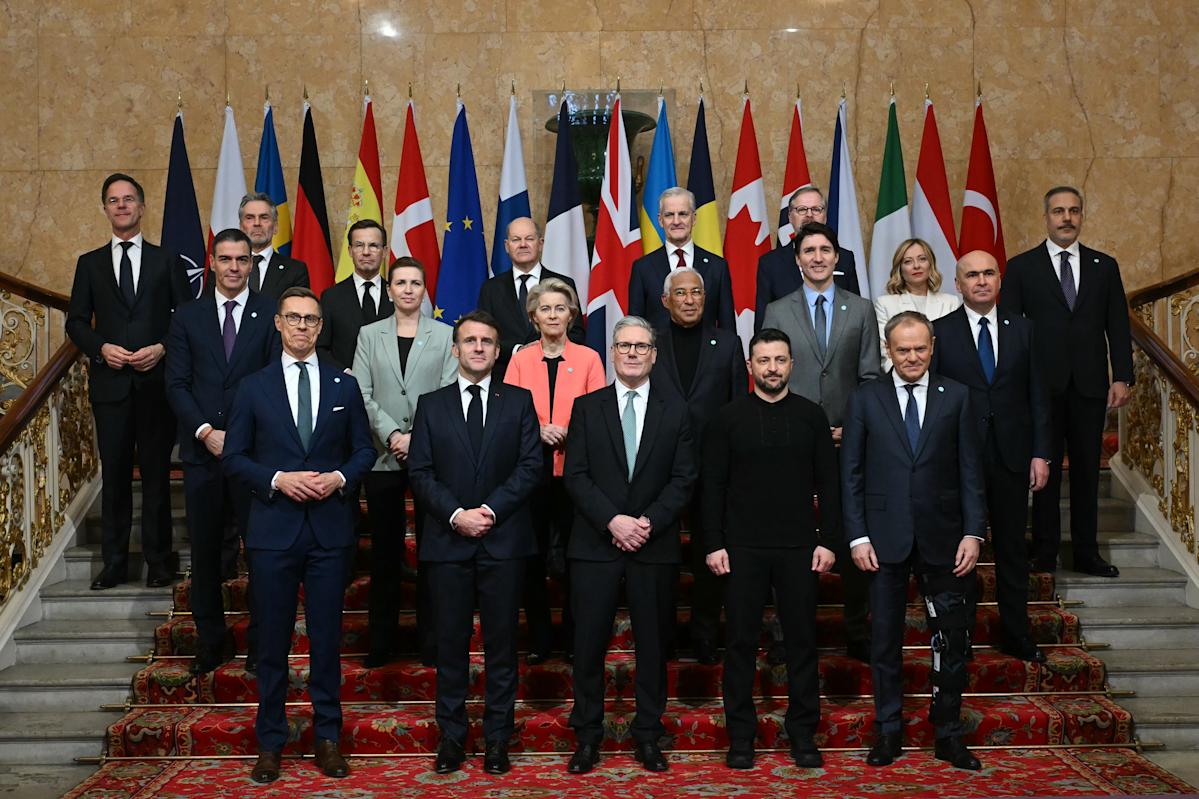 Starmer tells European leaders to step up at a 'once in a generation' moment