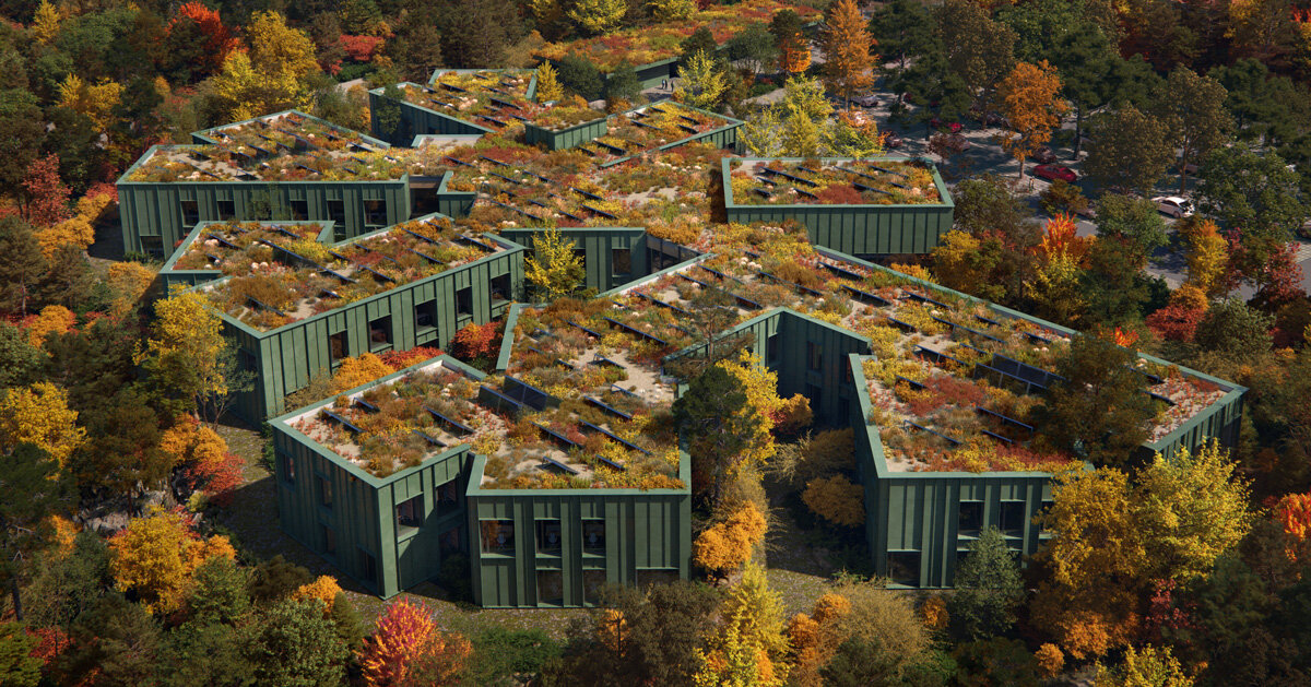 CHYBIK + KRISTOF envision czech republic's largest timber office