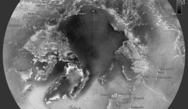 Maps I made for planning an aurora-spotting vacation [OC]