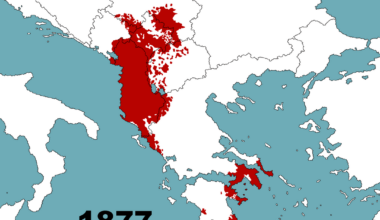 Where Albanians lived 1877-2025
