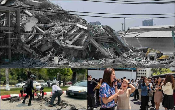 Terremoto in Birmania, scossa di magnitudo 7.7 in Myanmar. Diretta news