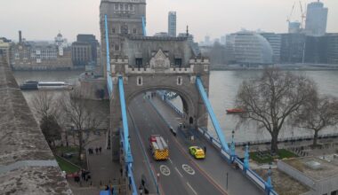 Tower bridge closed