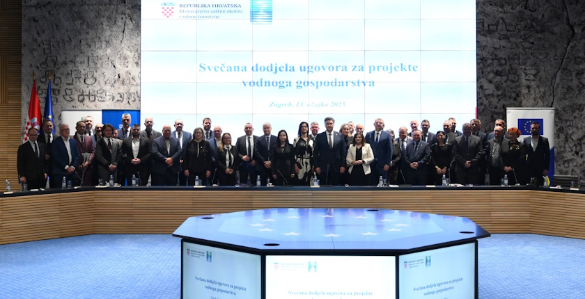 Croatia invests EUR 4.4 billion in water, sewerage infrastructure by 2024