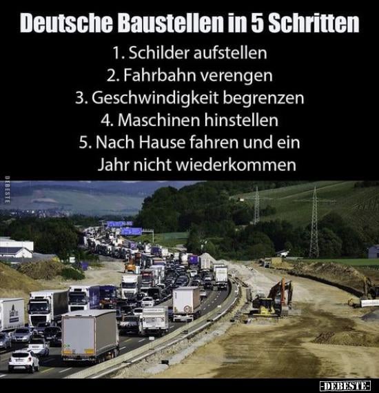 Deutsche Baustellen In a Nutshell: