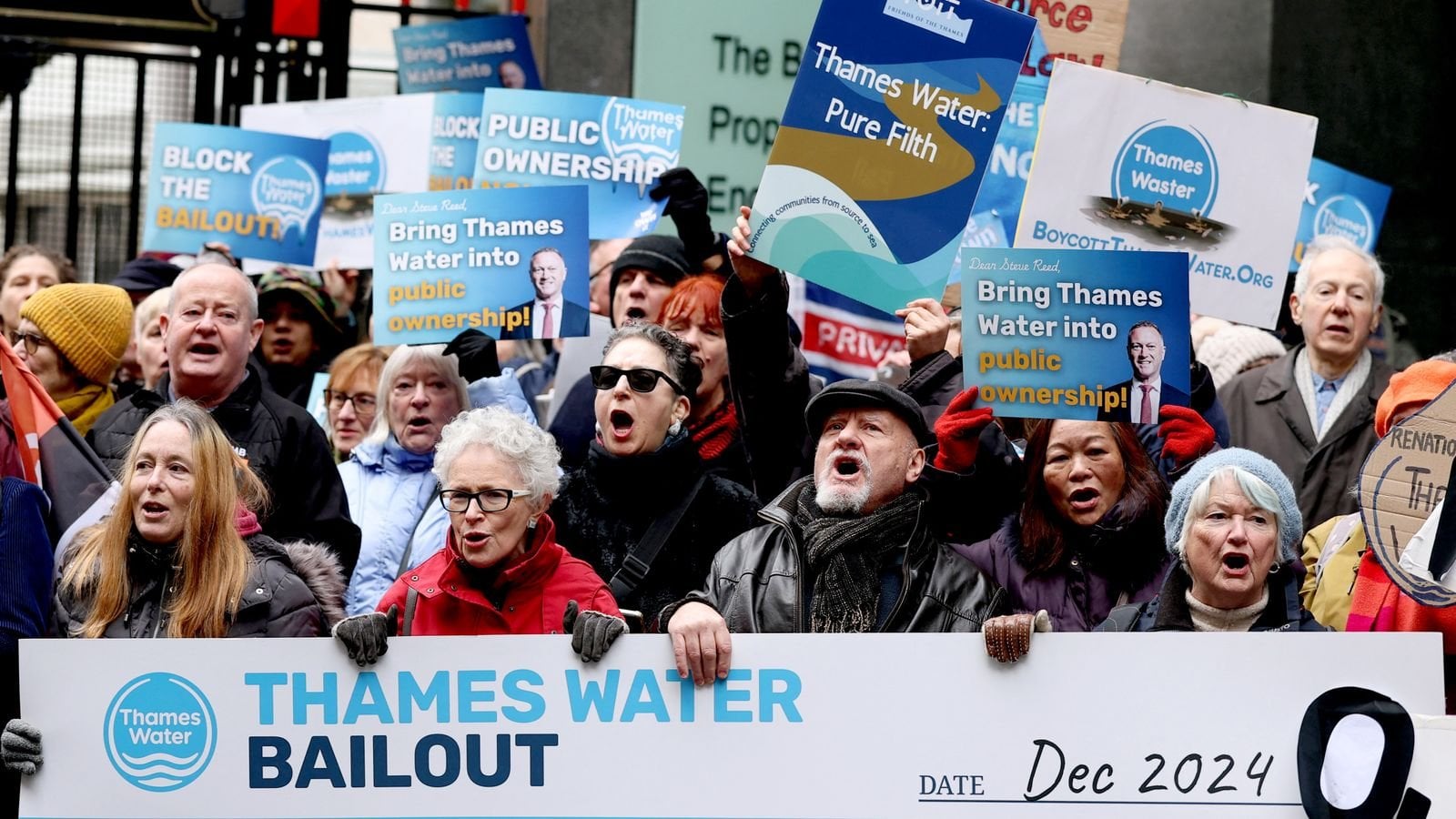 Thames Water just got a £3 billion loan at 9.75% interest, I wonder who'll be paying for that...