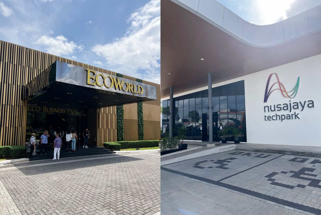 Two of the industrial parks located in the Johor-Singapore Special Economic Zone. Photo: Jean Iau Two of the industrial parks located in the Johor-Singapore Special Economic Zone. Photo: Jean Iau