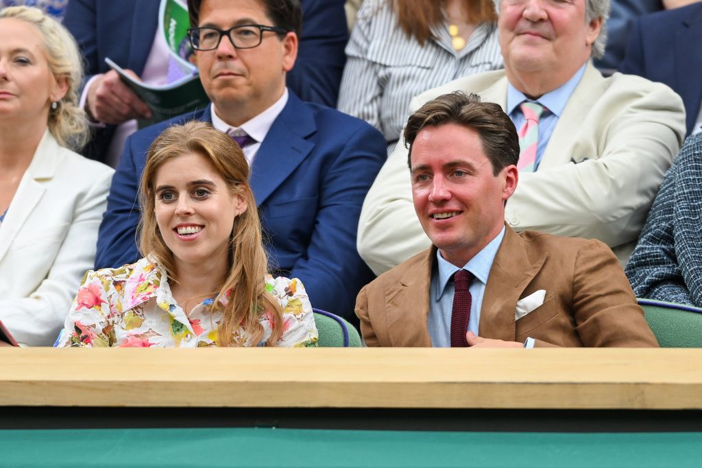 Beatrice and her husband Edoardo