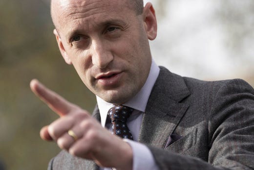 39-årige Stephen Miller är vice stabschef i Vita huset och betraktas som en av USA:s mäktigaste personer.