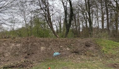 Hügel im Garten: Hanz, get ze… ja, was eigentlich?