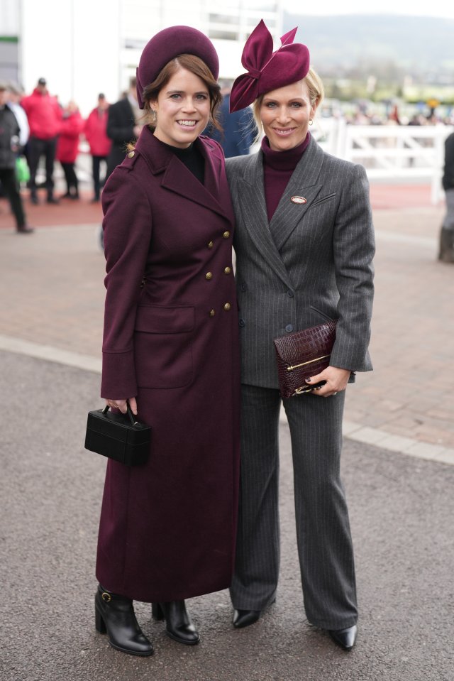Two women at the Cheltenham Festival.