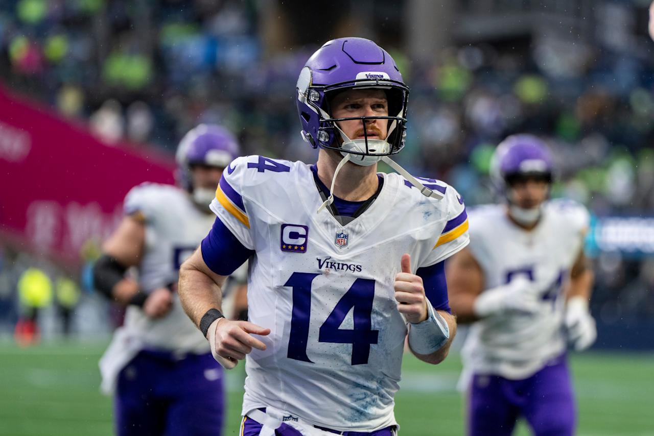 Sam Darnold is joining the Seahawks. (AP Photo/Stephen Brashear, File)