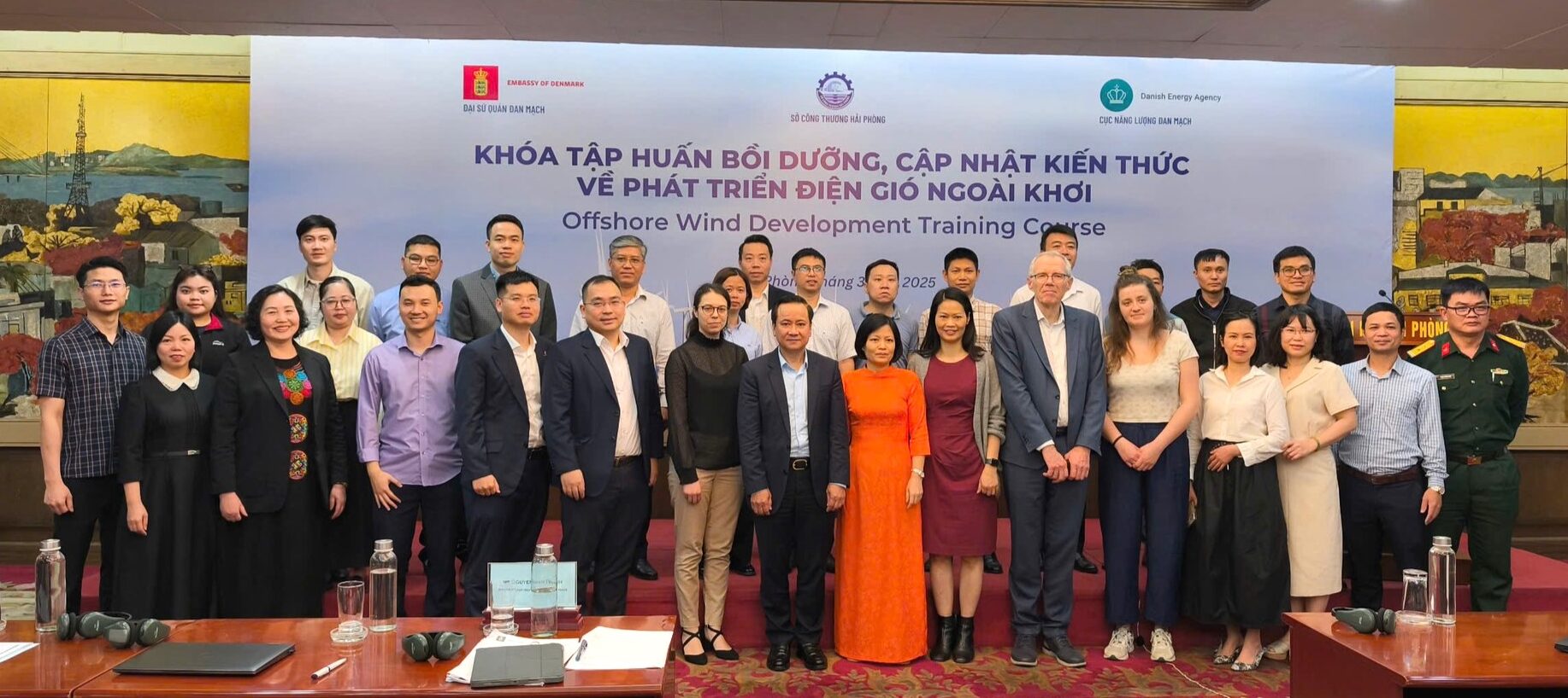 Denmark supports Hai Phong in enhancing offshore wind power development capacity