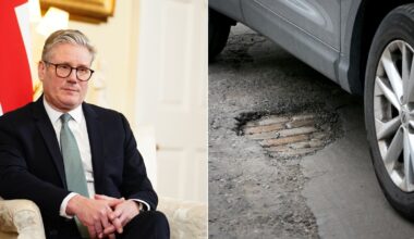 Councils must prove they are fixing potholes or lose funding, Starmer warns