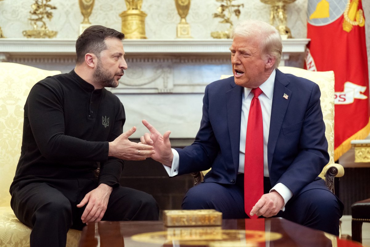 Donald Trump Volodymyr Zelensky White House