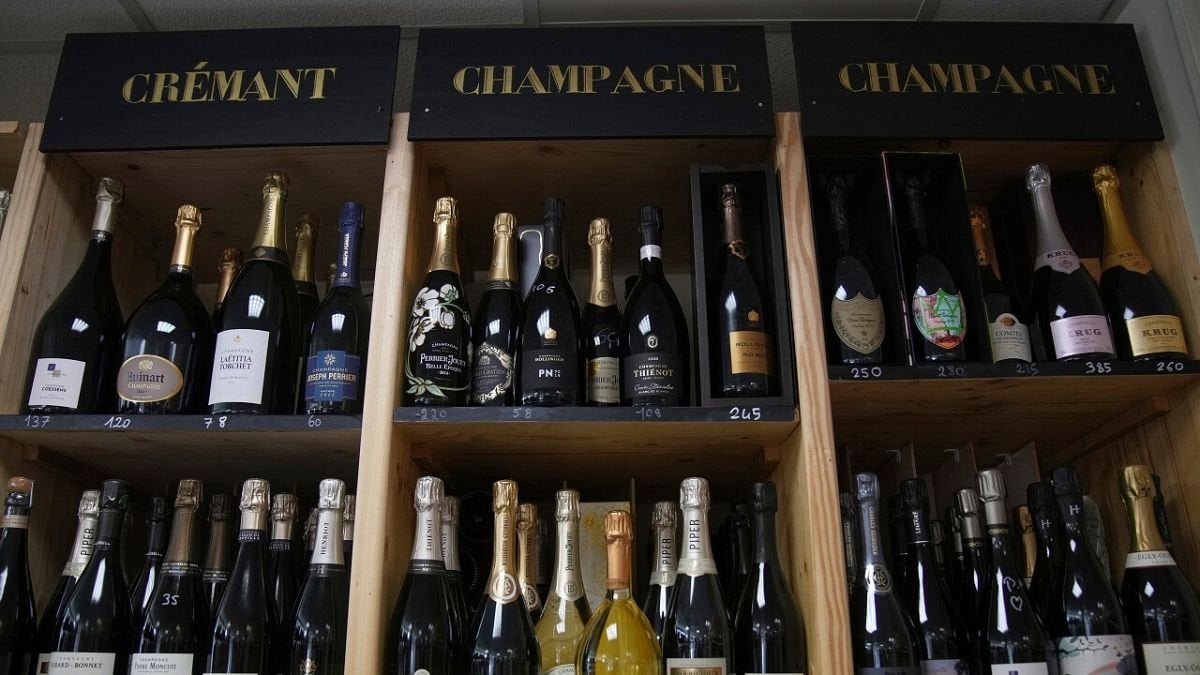 L'industrie du champagne, déjà affaiblie, dans le collimateur de la guerre commerciale UE-USA