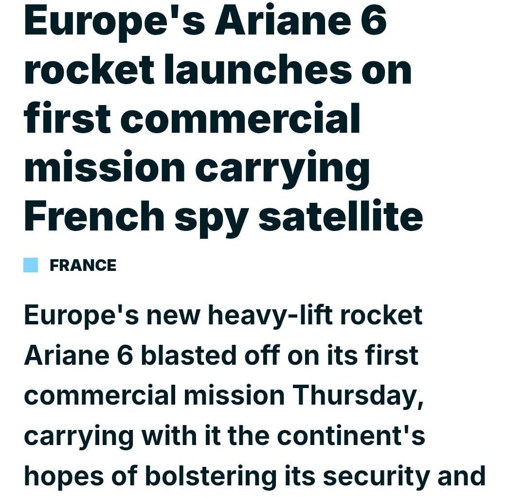 Thank you ESA ! Thank you European engineering! Vive l'Europe et vive la France !
