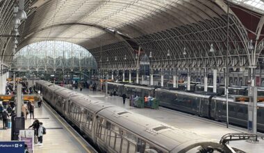 London Paddington station, what a beauty!