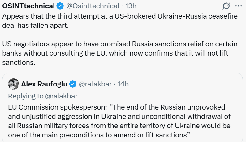Third Cease Fire In Doubt Because Of Russia