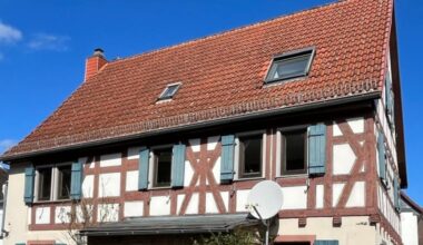 Fensterkästen Fachwerkhaus