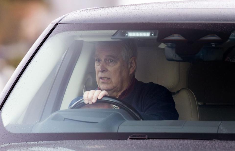 The prince appeared visibly downcast during his outing. Shutterstock