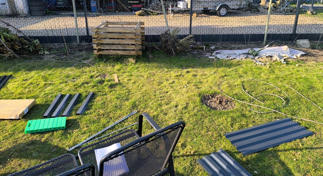 Wohin mit den neuen Sträuchern?
