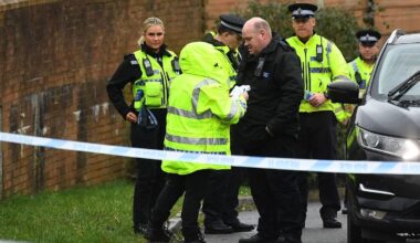 Locals fear mother was shot at point blank range on doorstep in 'case of mistaken identity'