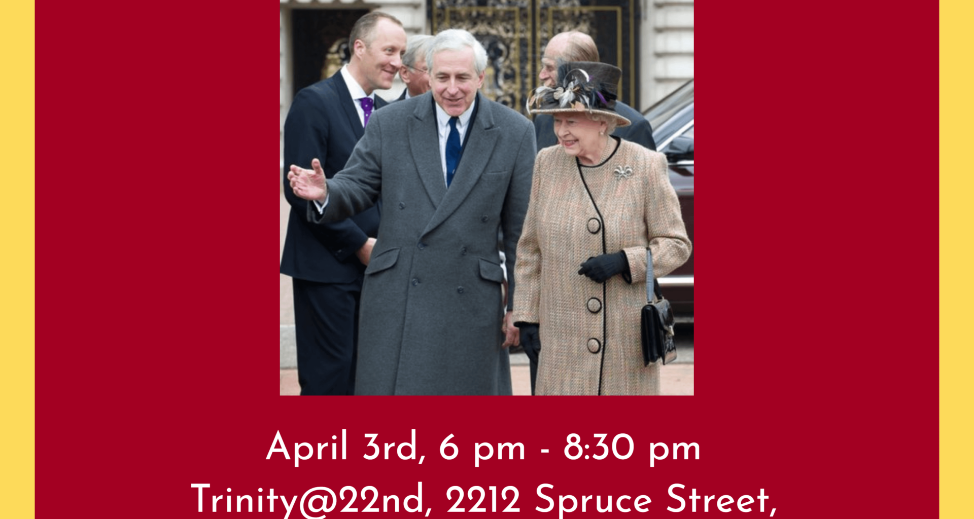 Anyone in Philadelphia going to this? Hugo Vickers is a Royal biographer and consulted on The Crown during seasons 1 and 2 so this should be interesting!