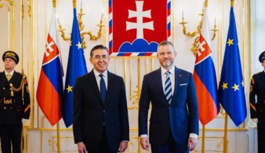 First Ambassador of Uzbekistan to Slovakia presents credentials to President
