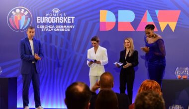 Η Ελλάδα κληρώθηκε με Τουρκία, Γαλλία κι Ελβετία στο Eurobasket 2025 γυναικών – Ο τελικός θα γίνει στο ΣΕΦ