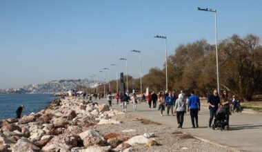 Greece Basks in Summer-Like Weather, but African Dust Looms