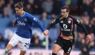 Everton, Leicester accused of breaching guidelines by advertising unlicensed gambling firms