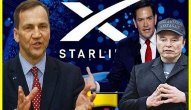 ‘We will never switch off Starlink for Ukraine,’ Elon Musk said. The conflict over Starlink between Musk, Rubio and Polish Foreign Minister Sikorski continues