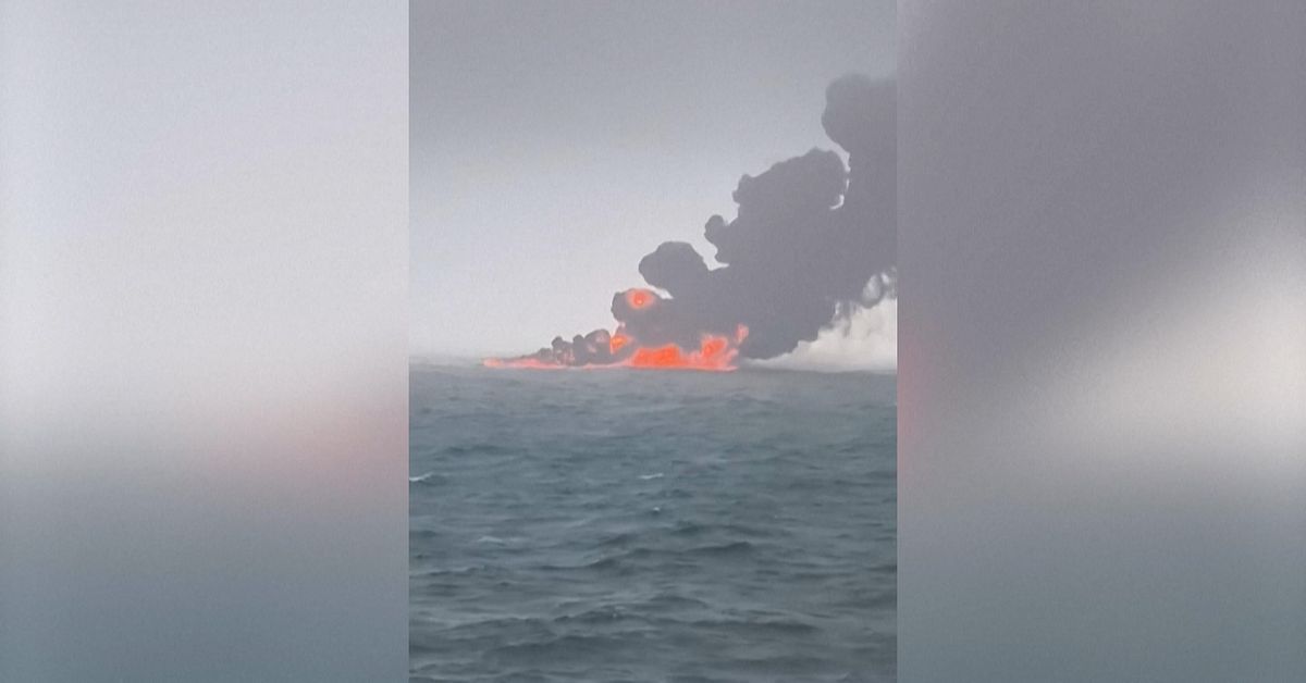 Oljetanker och lastfartyg har kolliderat i Nordsjön - SVT Nyheter