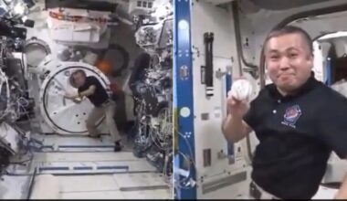Astronaut Koichi Wakata Plays Solo Baseball In Space, Elon Musk Shares Video