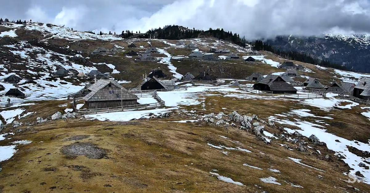 Iskalna akcija na Veliki planini: pilotske kabine še niso našli, lahko bi bila v kleti #video