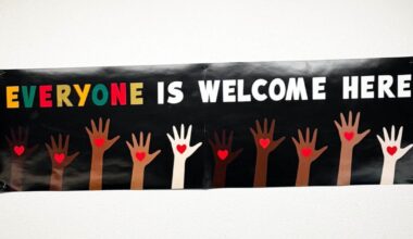 Teacher ordered to remove signs from classroom, including one saying ‘Everyone is welcome here’