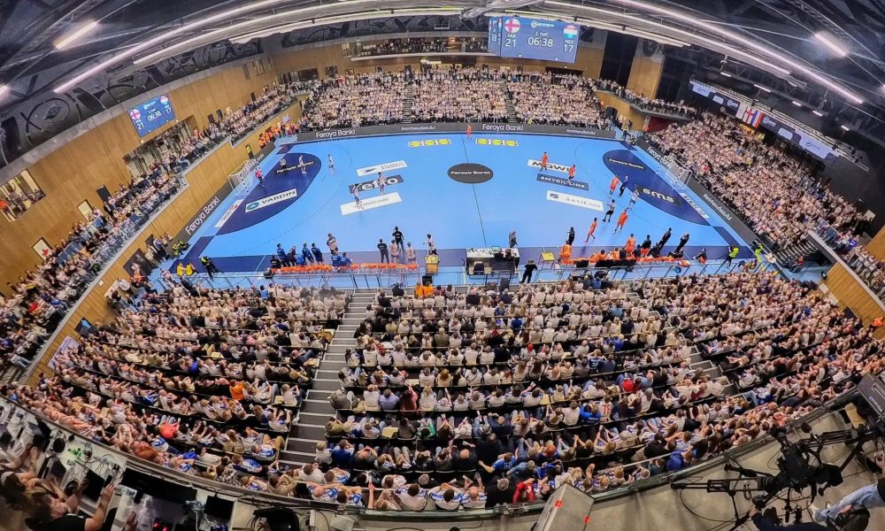 Handball History Made: 3,000 Fans Witness Faroe Islands’ Thrilling Draw Against Netherlands in New National Arena